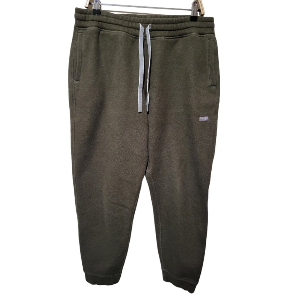 FIGS Women's Dark Olive Zamora Jogger Scrub Pants size L